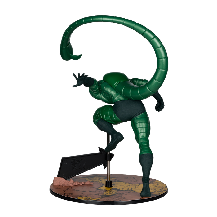 Mcfarlane Marvel Collection: Amazing Spider-Man Num 318 - Scorpion Metallic Gold Label Escala 1/10