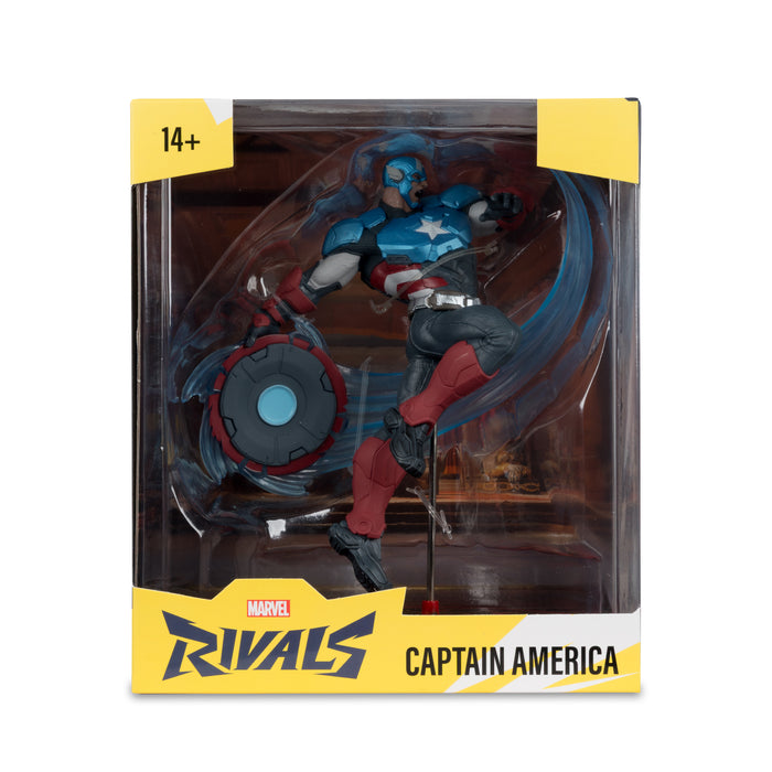 Mcfarlane Marvel Rivals Collection: Capitan America Escala 1/10