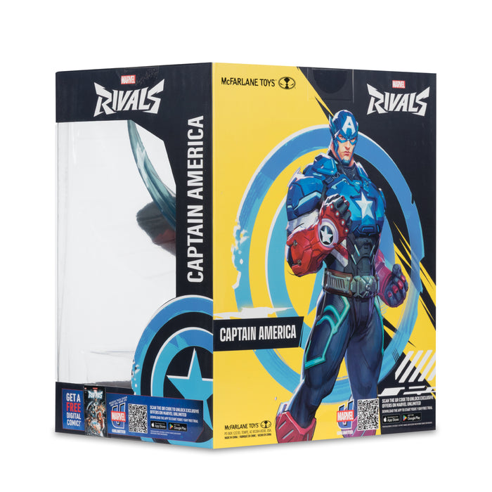 Mcfarlane Marvel Rivals Collection: Capitan America Escala 1/10