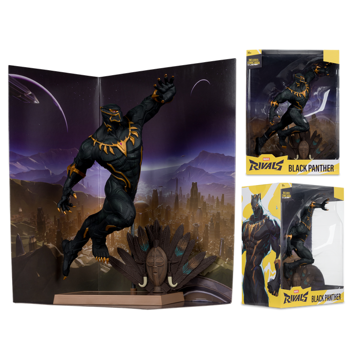 Mcfarlane Marvel Rivals Collection: Black Panther Escala 1/6