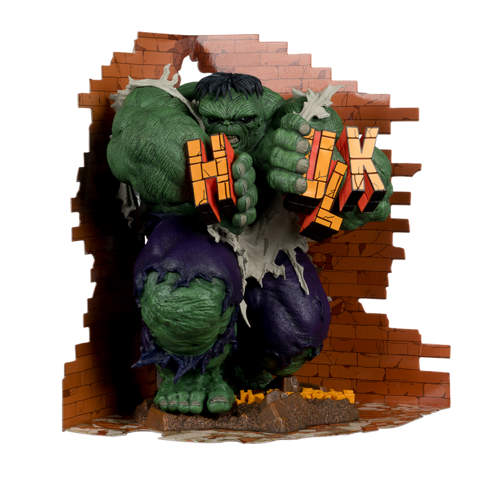 Mcfarlane Marvel Collection: The Incredible Hulk Num 345 - Hulk Variant Gold Label Escala 1/6