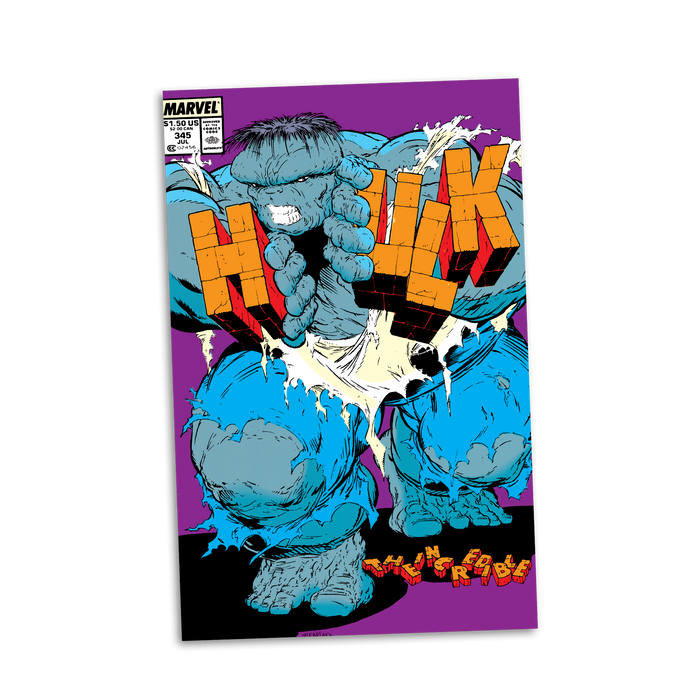 Mcfarlane Marvel Collection: The Incredible Hulk Num 345 - Hulk Variant Gold Label Escala 1/6