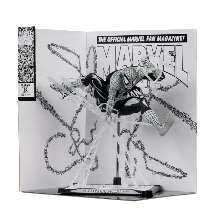 Mcfarlane Marvel Collection: Marvel Age Num 90 - Spider-Man Line Art D23 Escala 1/10