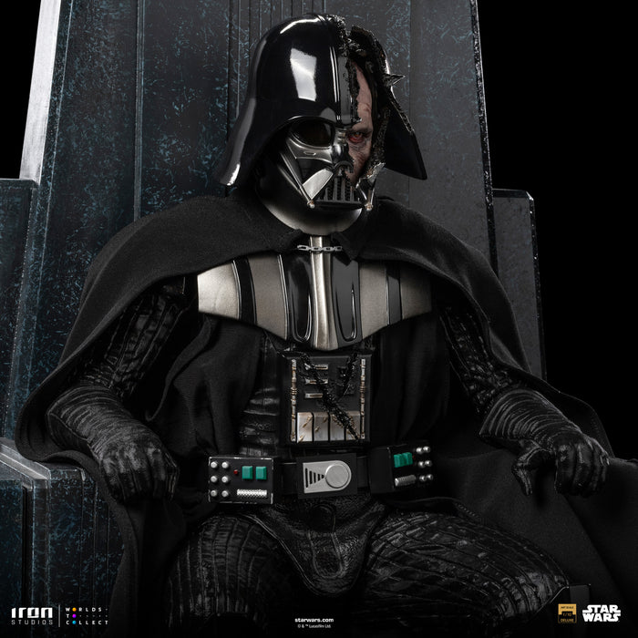 IRON Studios: Star Wars - Darth Vader en Trono Escala De Arte 1/10