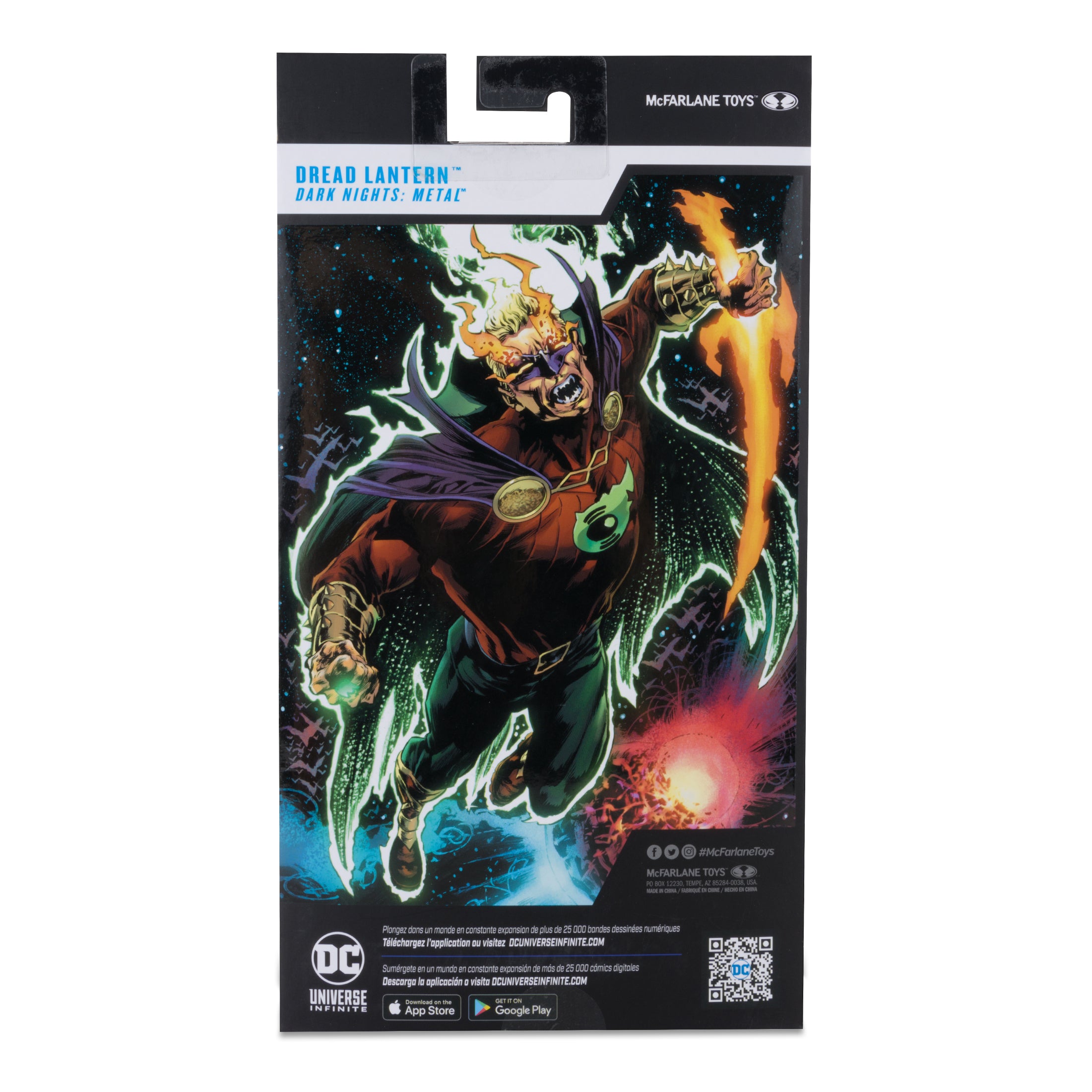 McFarlane Figura de Accion: DC Dark Nights Metal - Dread Lantern Gold Label 7 Pulgadas