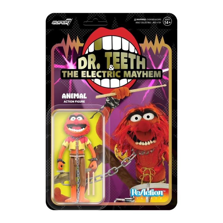 Super7 Reaction: The Muppets Electric Mayhem - Animal