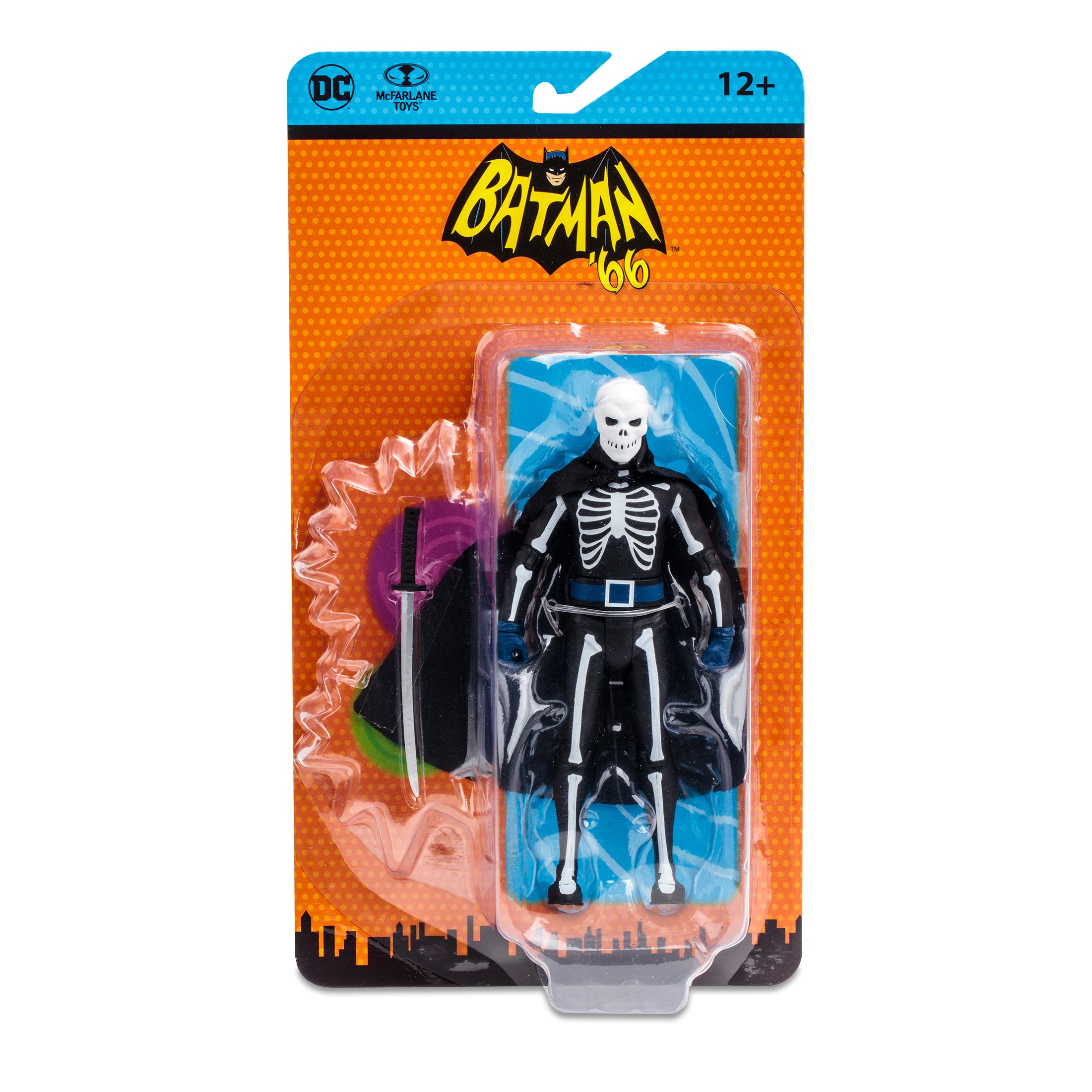 McFarlane DC Retro Figura de Accion: Batman 66 Classic TV Series - Lord Death Man 6 Pulgadas