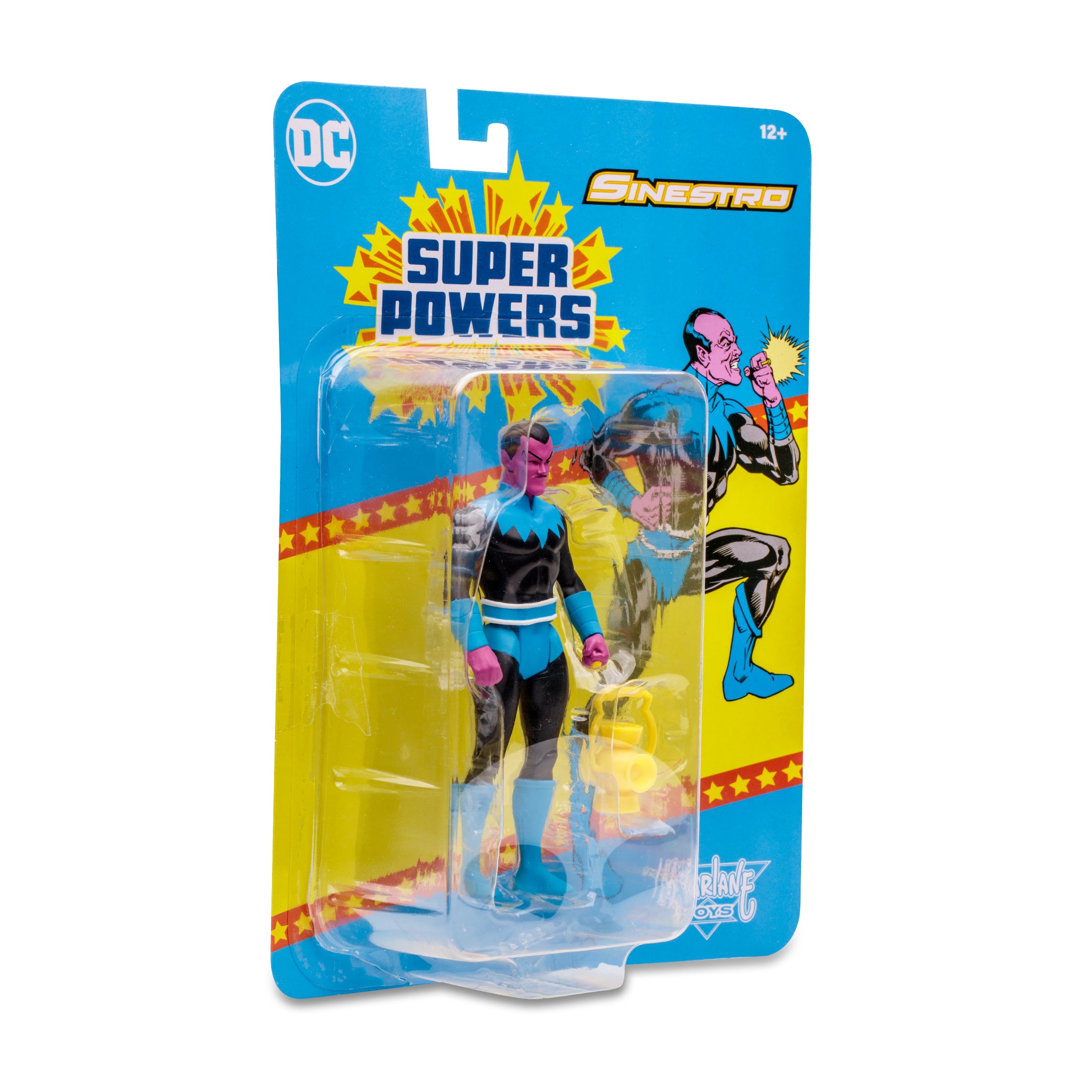 DC Direct Super Powers Figura de Accion: DC Comics Superfriends - Sinestro 4.5 Pulgadas