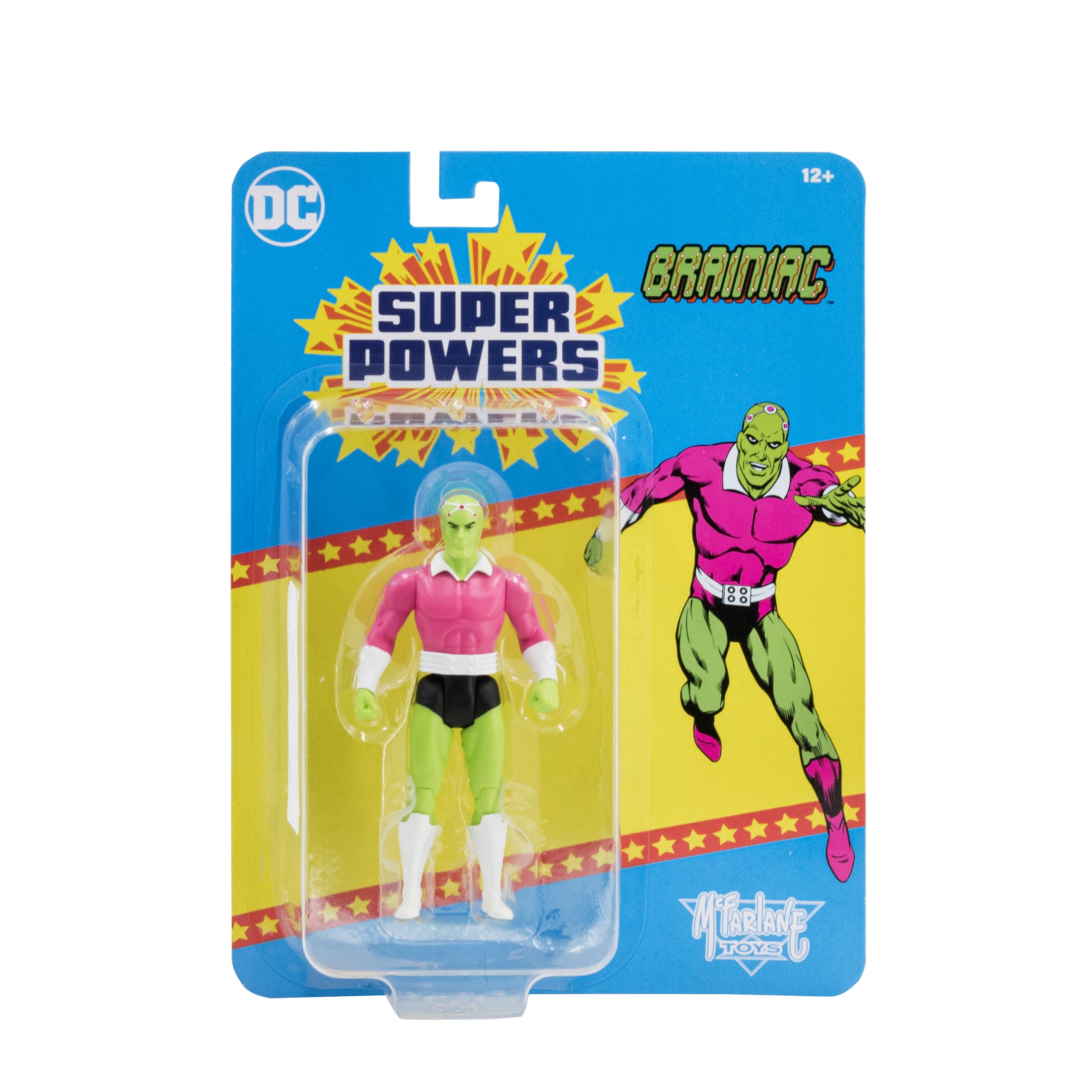 DC Direct Super Powers Figura de Accion: DC Comics - Brainiac 4.5 Pulgadas