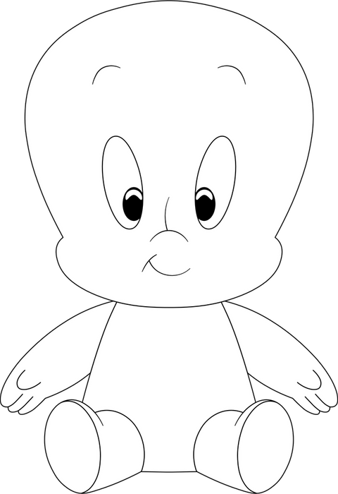 Youtooz Plush: Casper El Fantasma Amistoso - Casper Peluche 9 Pulgadas