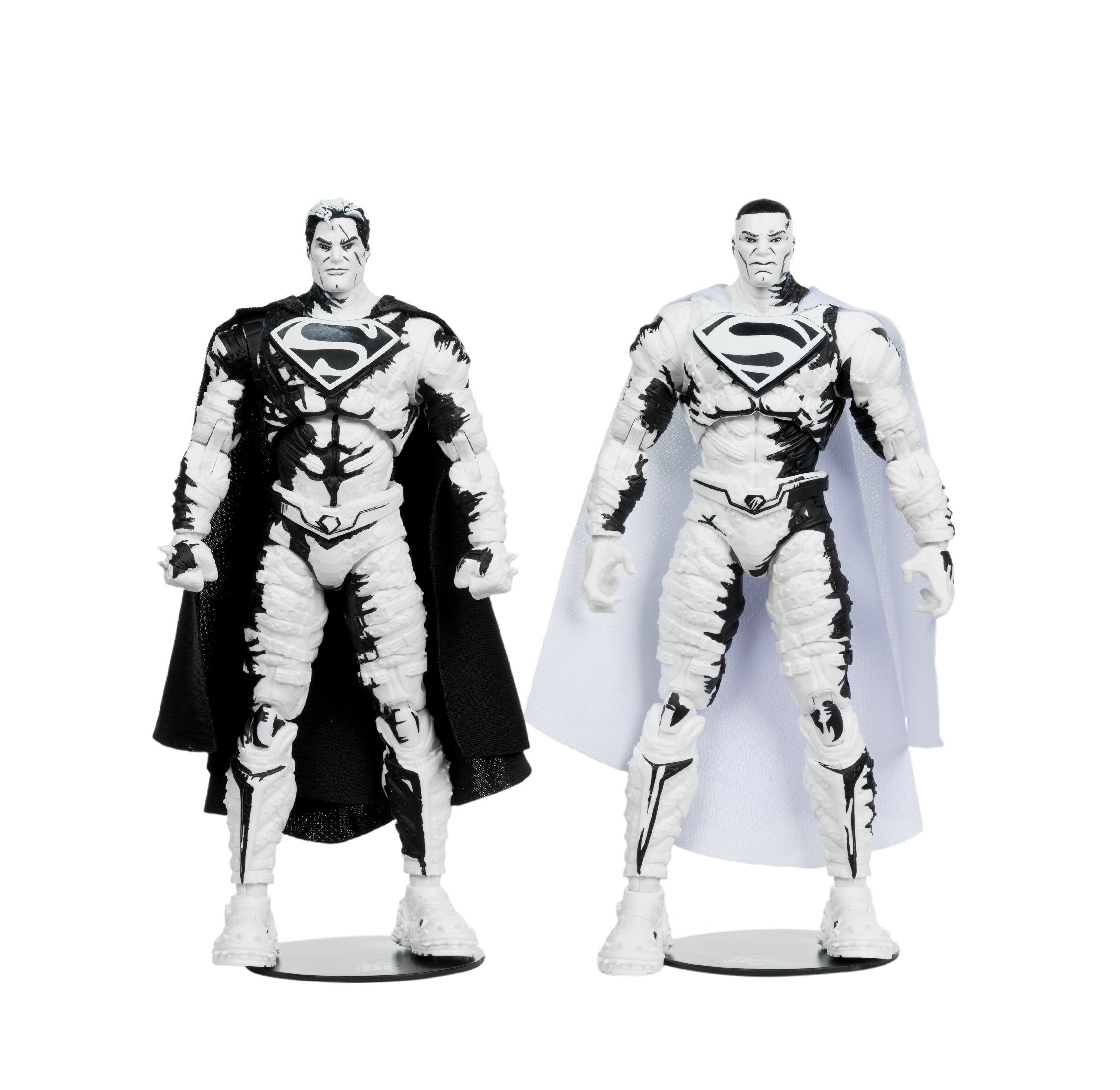 McFarlane Sketch: DC Comics - Superman Ghost of Krypton Gold Label 7 Pulgadas 4 Pack con Comic