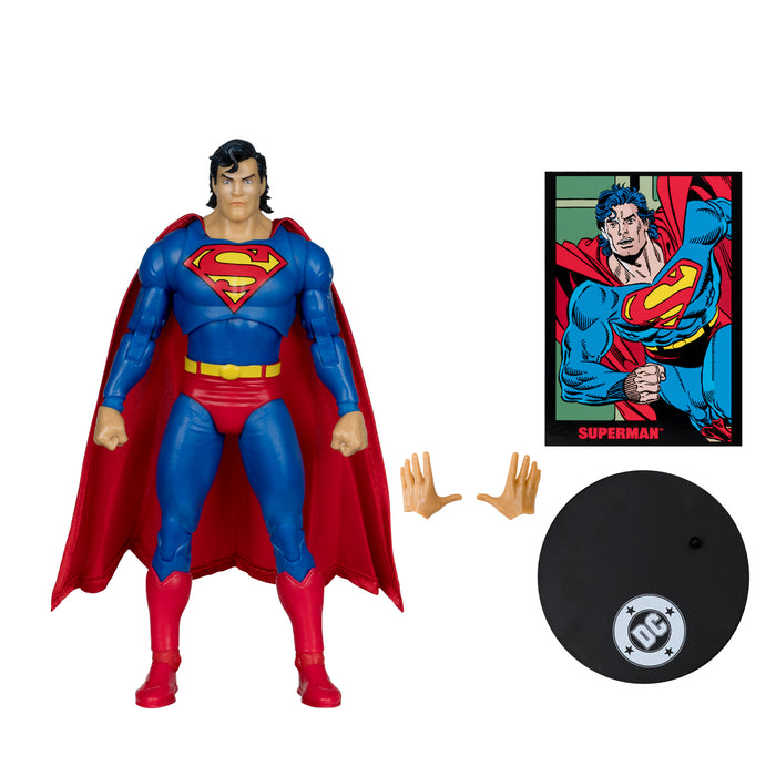 Mcfarlane Dc Direct Figure With Comic: Zero Hour - Superman 7 Pulgadas