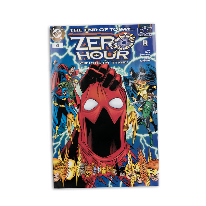 Mcfarlane Dc Direct Figure With Comic: Zero Hour - Superman 7 Pulgadas