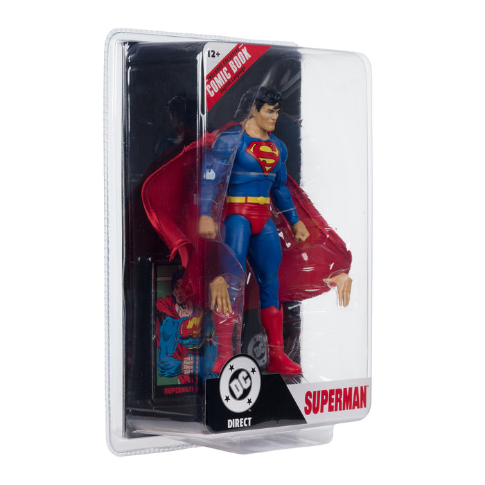 Mcfarlane Dc Direct Figure With Comic: Zero Hour - Superman 7 Pulgadas