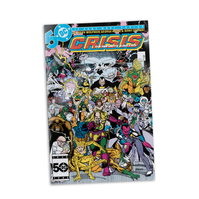 Mcfarlane Dc Direct Figure With Comic: Crisis On Infinite Earths - Joker 7 Pulgadas