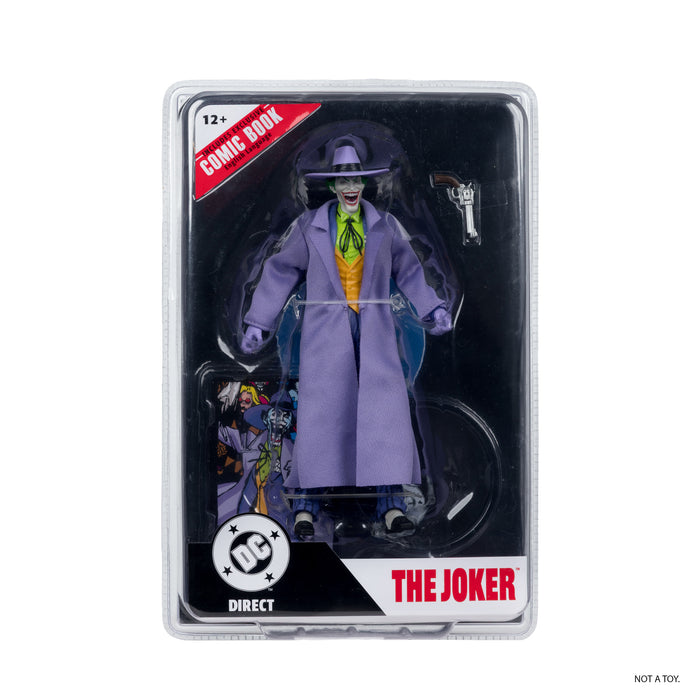Mcfarlane Dc Direct Figure With Comic: Crisis On Infinite Earths - Joker 7 Pulgadas