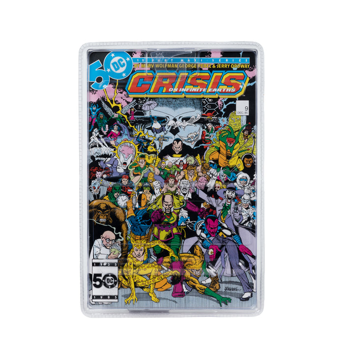 Mcfarlane Dc Direct Figure With Comic: Crisis On Infinite Earths - Joker 7 Pulgadas