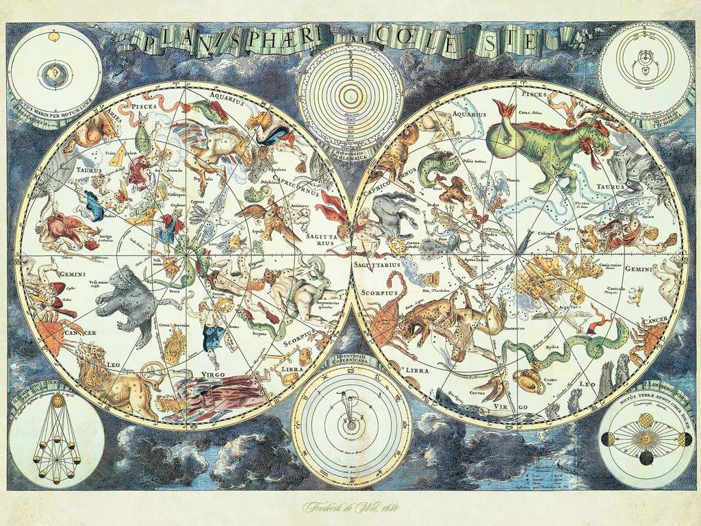 Ravensburger Rompecabezas Adultos: Mapa de bestias fantasticas 1500 piezas