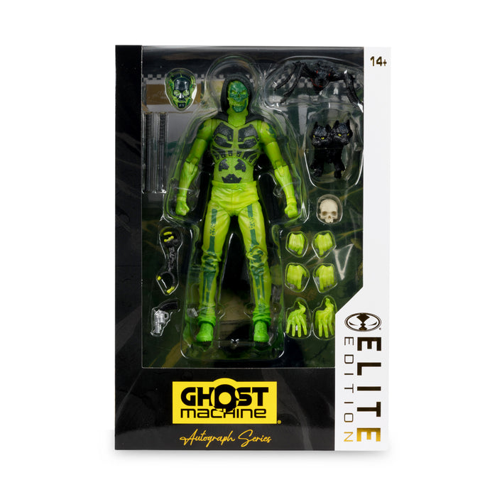 Mcfarlane Elite Edition: Ghost Machine - Geiger 7 Pulgadas