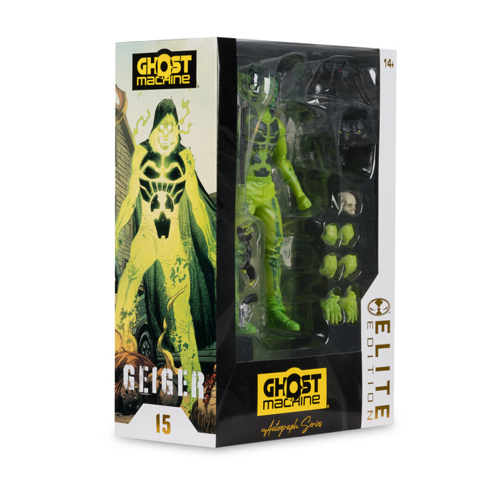 Mcfarlane Elite Edition: Ghost Machine - Geiger 7 Pulgadas