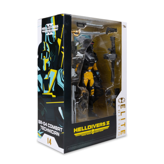 Mcfarlane Gaming Elite Edition: Hell Divers 2 - Sa04 Combat Technician 7 Pulgadas