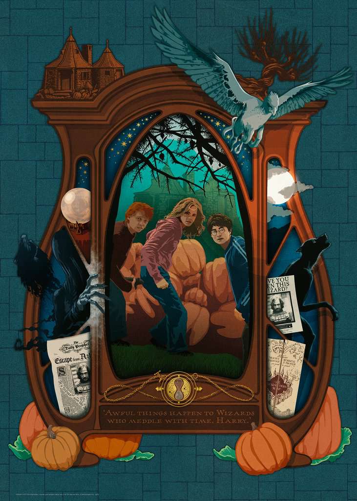 Ravensburger Rompecabezas Adultos: Harry Potter - El Prisionero de Azkaban 1000 piezas