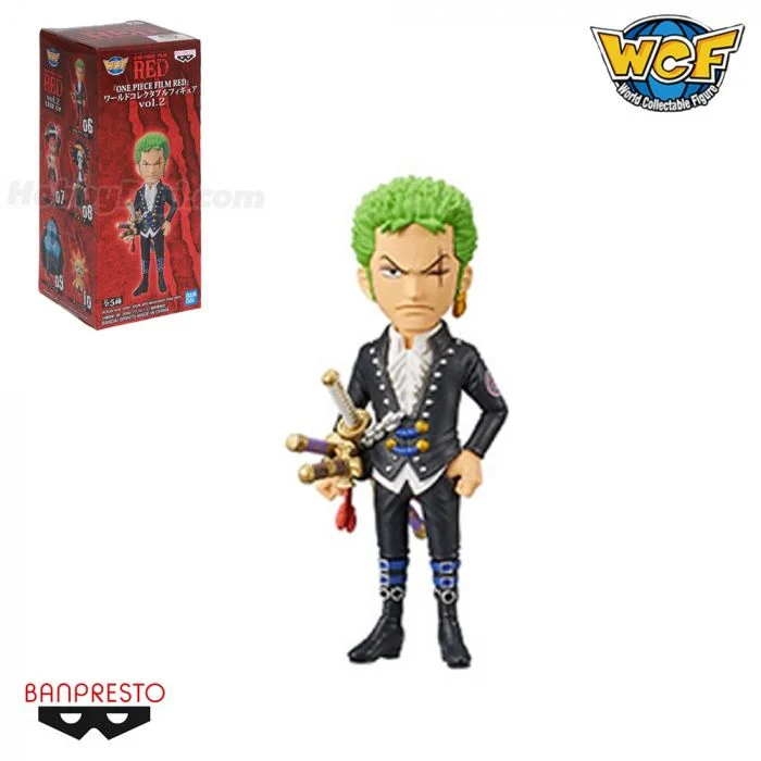 Banpresto World Collectable: One Piece Film Red - Serie 2 Figura Sorpresa