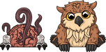 Youtooz Games: Baldurs Gate 3 - Monitor Buddiez Us y Owlbear