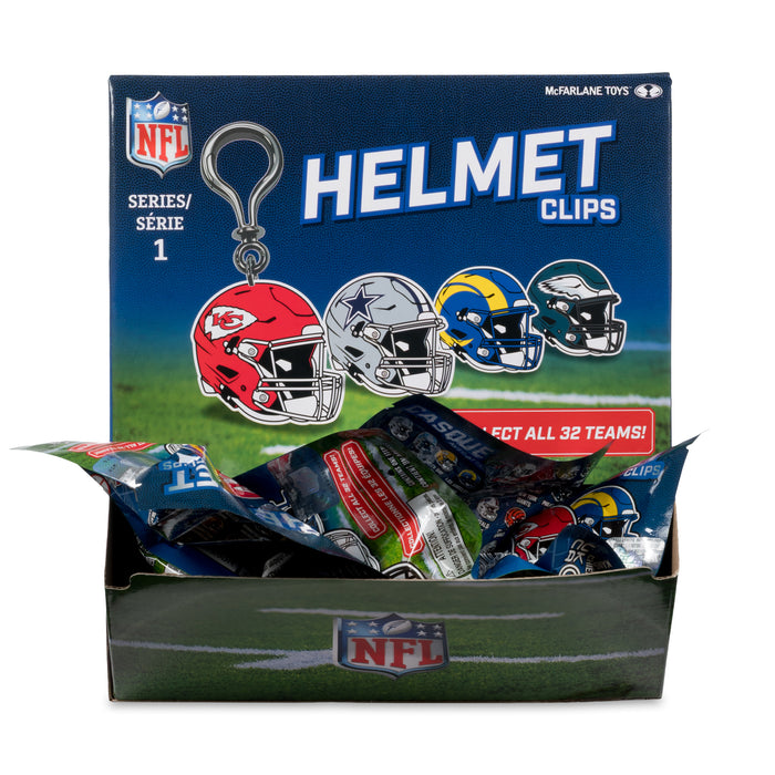 Mcfarlane: NFL Backpack Blind Clips - Helmets - Unitario