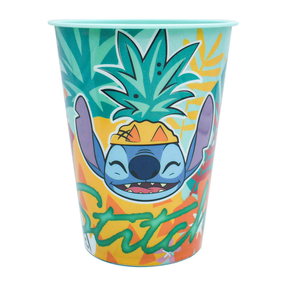 Fun Kids Vaso Perlescente: Disney Lilo y Stitch - Stitch Aloha 450 ml