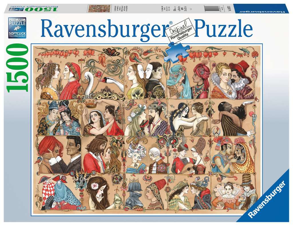 Ravensburger Rompecabezas Adultos: Love Through the Ages  1500 piezas