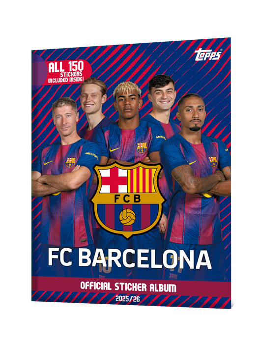 Topps: Soccer Barcelona 2025/26 - Stickers y Album Pack