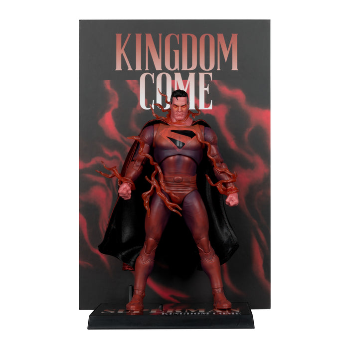 Mcfarlane Dc Multiverse Cover Recreations: Kingdom Come - Superman Gold Label 7 Pulgadas