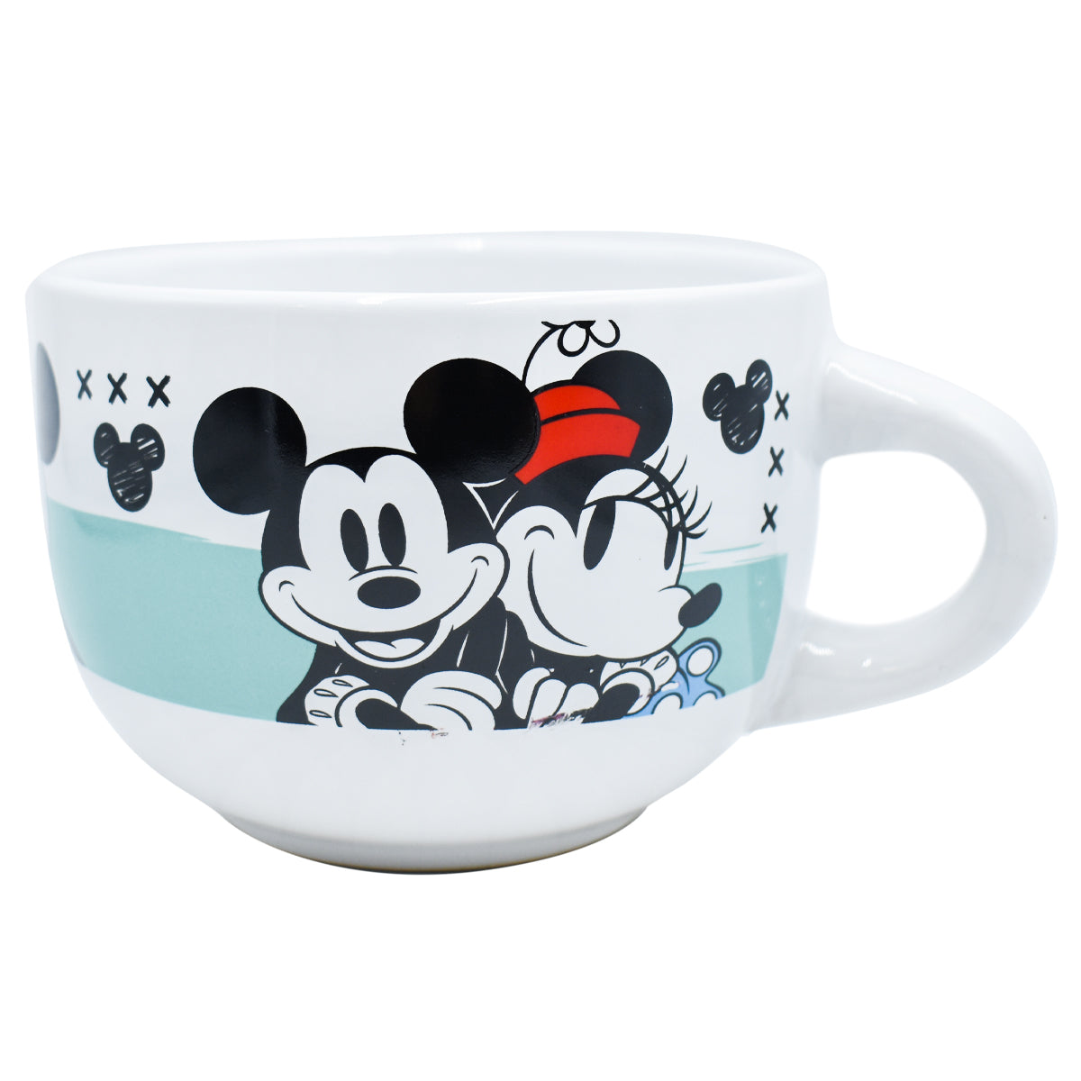 Fun Kids Tarro Jumbo De Ceramica: Disney Mickey Mouse - Mickey y Minnie