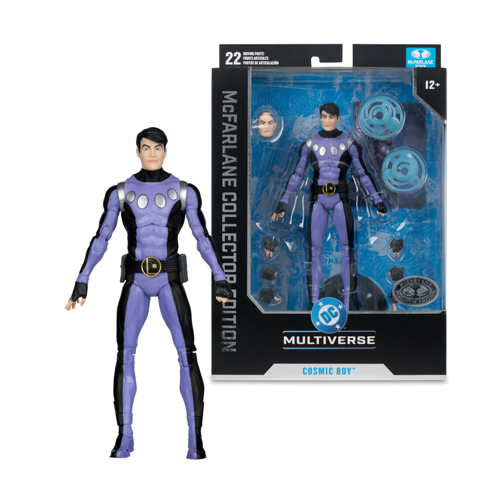Mcfarlane Collector Edition: Final Crisis - #51 Cosmic Boy 7 Pulgadas