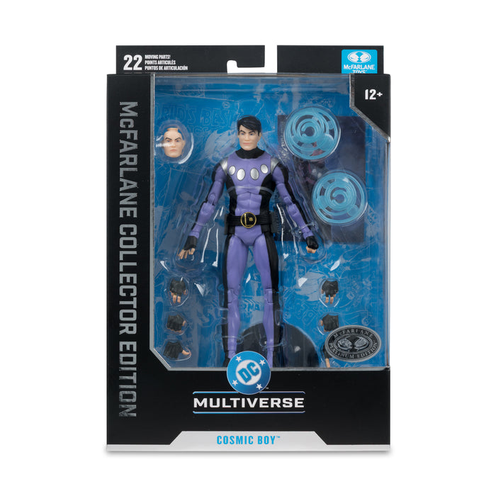 Mcfarlane Collector Edition: Final Crisis - #51 Cosmic Boy 7 Pulgadas