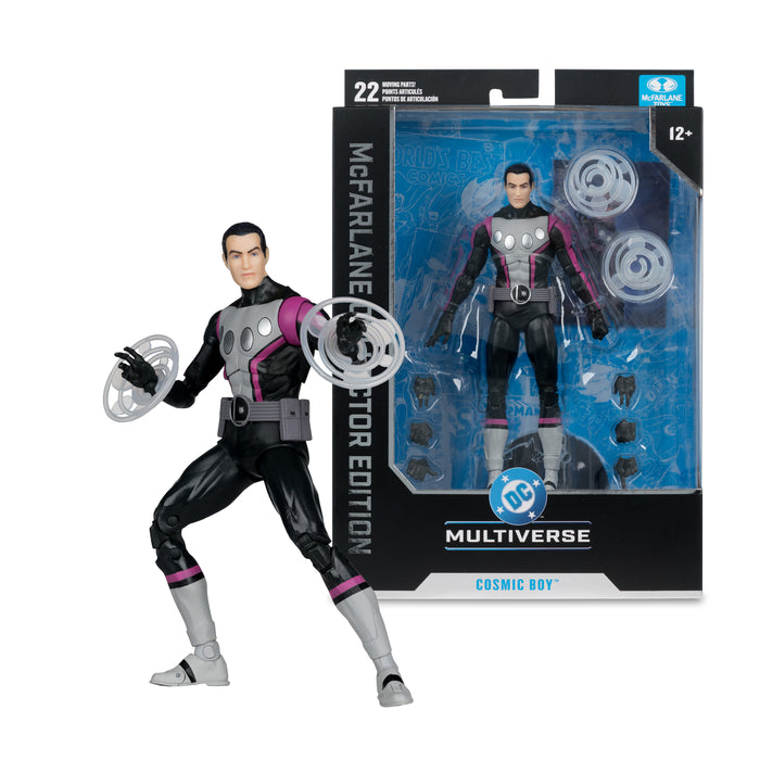 Mcfarlane Collector Edition: Final Crisis - #51 Cosmic Boy 7 Pulgadas