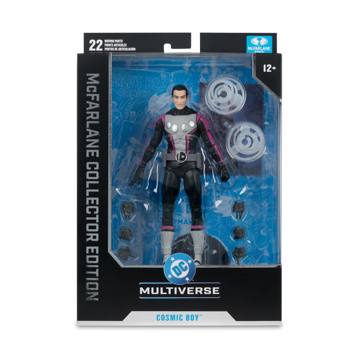 Mcfarlane Collector Edition: Final Crisis - #51 Cosmic Boy 7 Pulgadas