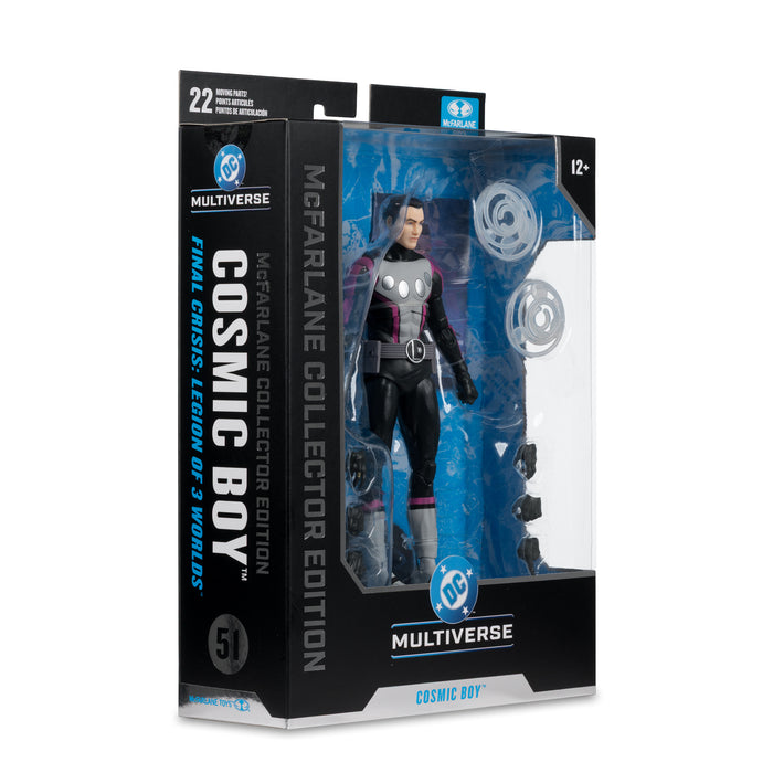 Mcfarlane Collector Edition: Final Crisis - #51 Cosmic Boy 7 Pulgadas