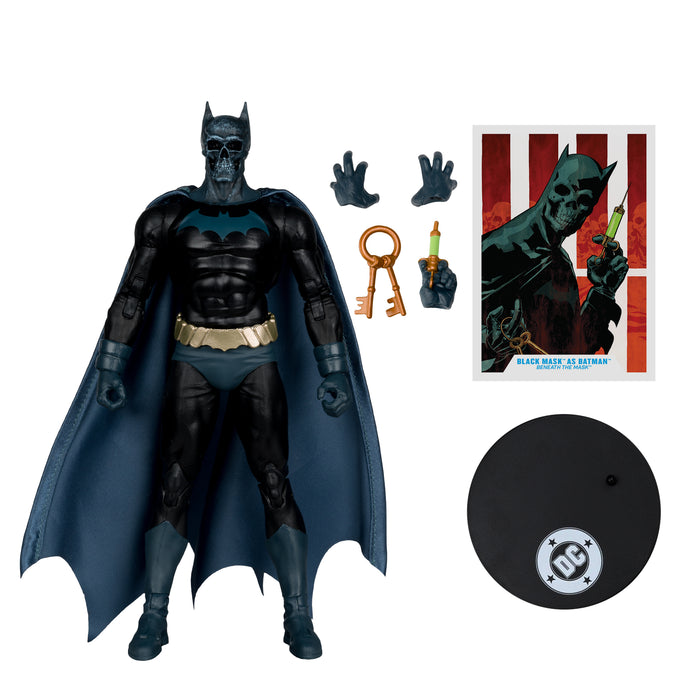 Mcfarlane Dc Multiverse: Beneath The Mask - Black Mask As Batman 7 Pulgadas