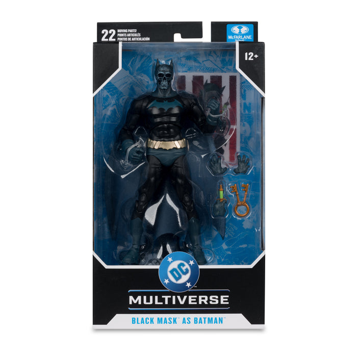 Mcfarlane Dc Multiverse: Beneath The Mask - Black Mask As Batman 7 Pulgadas