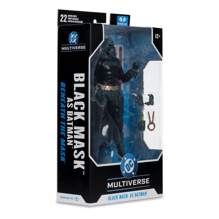 Mcfarlane Dc Multiverse: Beneath The Mask - Black Mask As Batman 7 Pulgadas