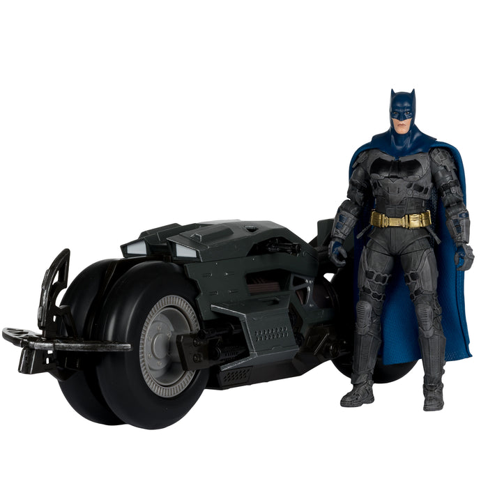 Mcfarlane Dc Multiverse Vehicles: The Flash Movie - Batman Y Batmoto 2 Pack 7 Pulgadas