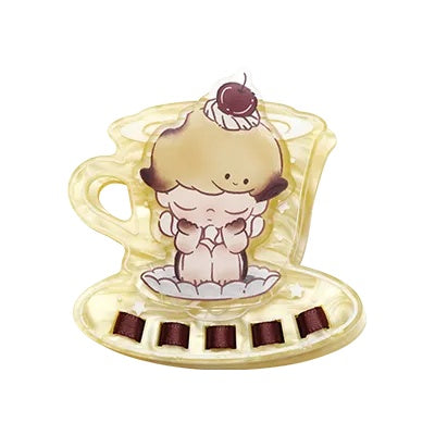 POP MART: DIMOO - Crush On Coffee Series - Acrylic Fridge Magnet Clip Blind Box