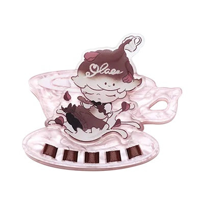 POP MART: DIMOO - Crush On Coffee Series - Acrylic Fridge Magnet Clip Blind Box
