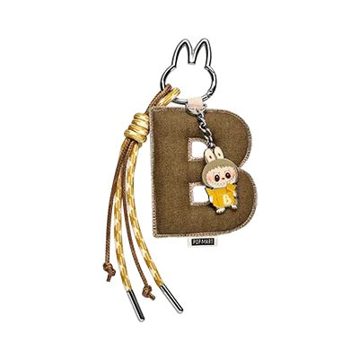 POP MART: Labubu The Monsters - Pin for Love Series - Letter Pendant Blind Box (A-M)