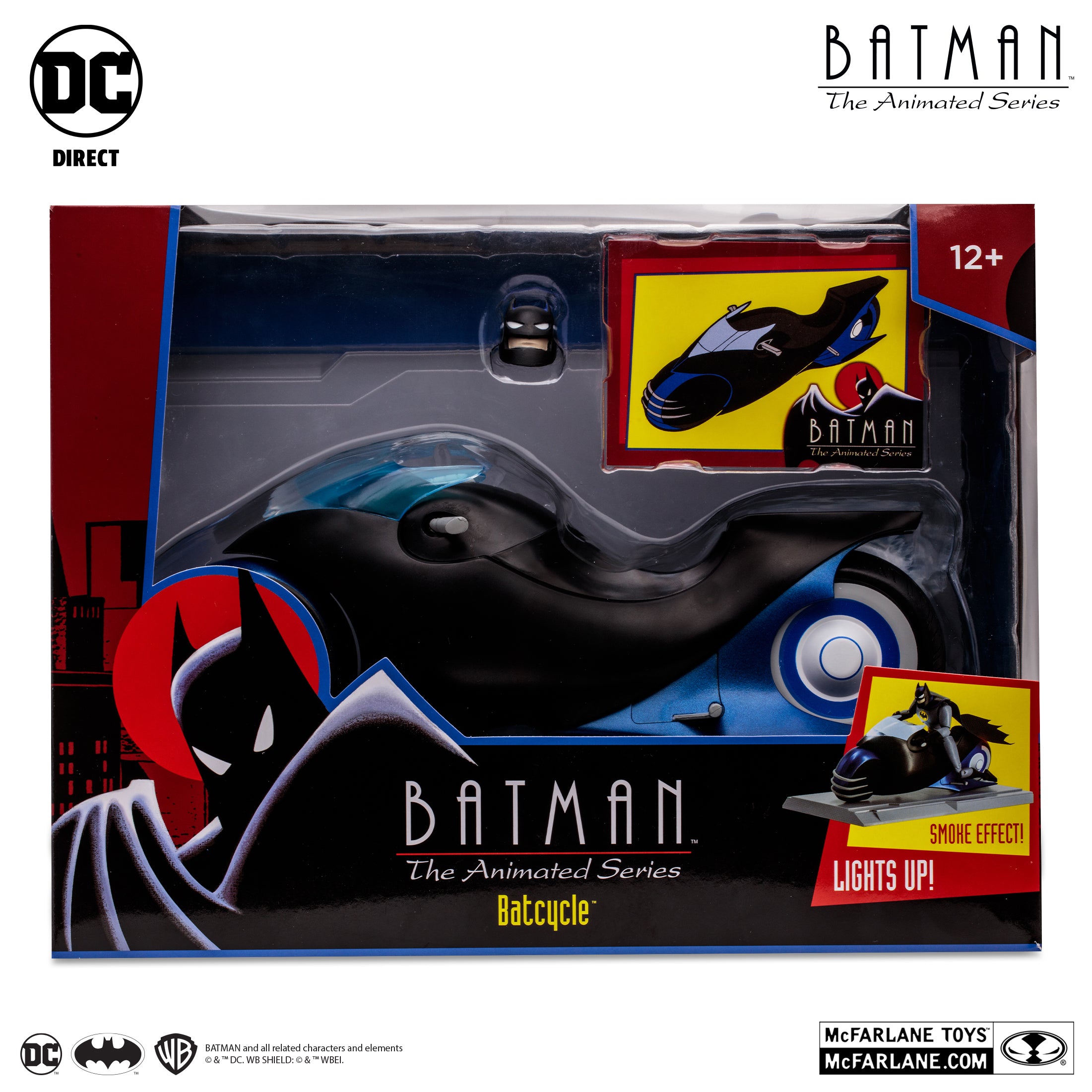 McFarlane Vehiculo: Batman The Animated Series - Batcycle