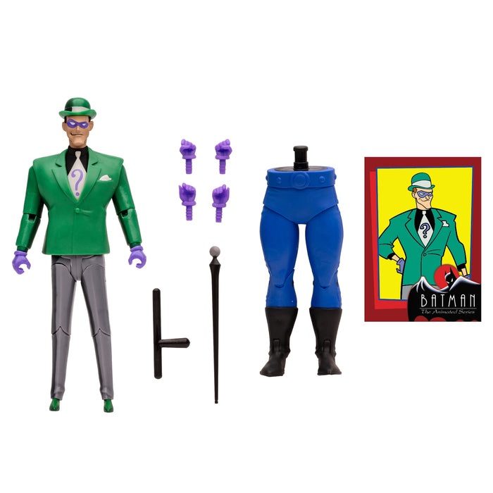 McFarlane Build A Lock Up: DC Batman The Animation Series - Acertijo 6 Pulgadas