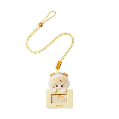 POP MART: POP BEAN - Fluffy & Cozy Series - Card Holder Pendant Blind Box
