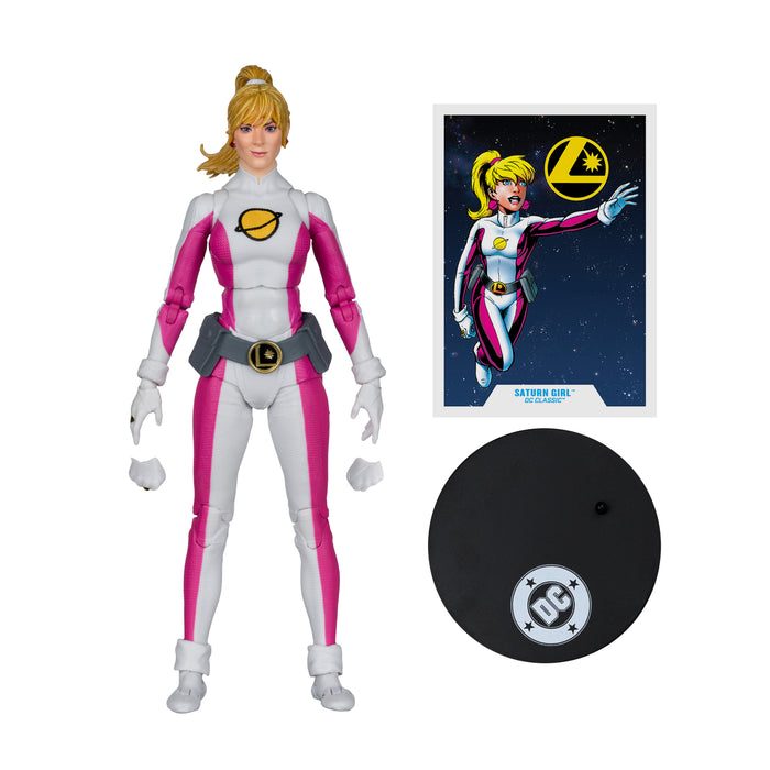 Mcfarlane Dc Multiverse: Dc Classic - Saturn Girl Chase 7 Pulgadas